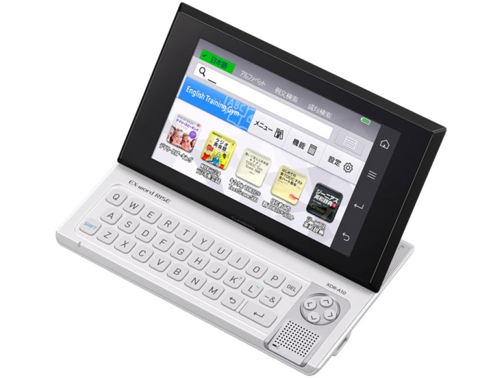 CASIO EX-word Rise XDR-A10WE Dizionari Elettronici Giapponese Inglese Italiano