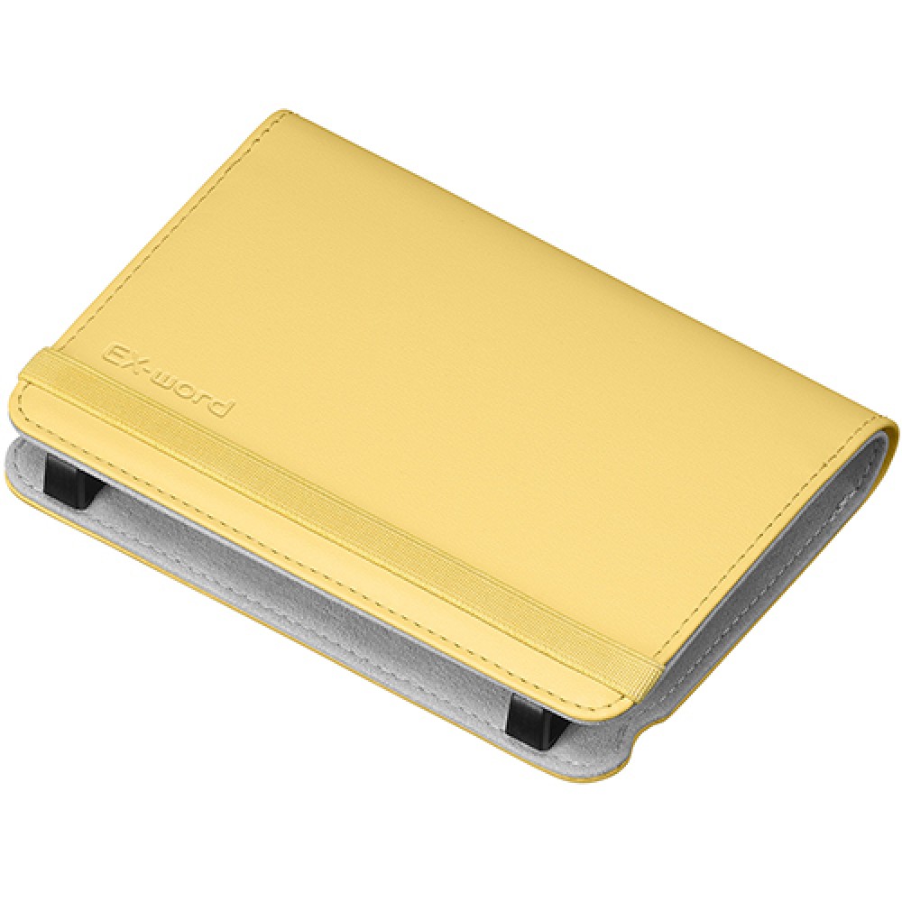 CASIO XD-CC2505YW Custodia Taccuino per Dizionari Elettronici Giapponese Yellow
