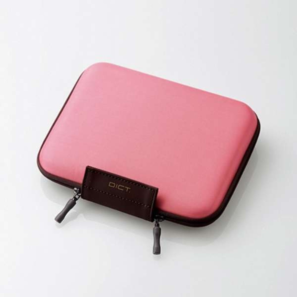 ELECOM DJC-024LPN Custodia Semi rigido per Dizionari Elettronici Giapponese Pink