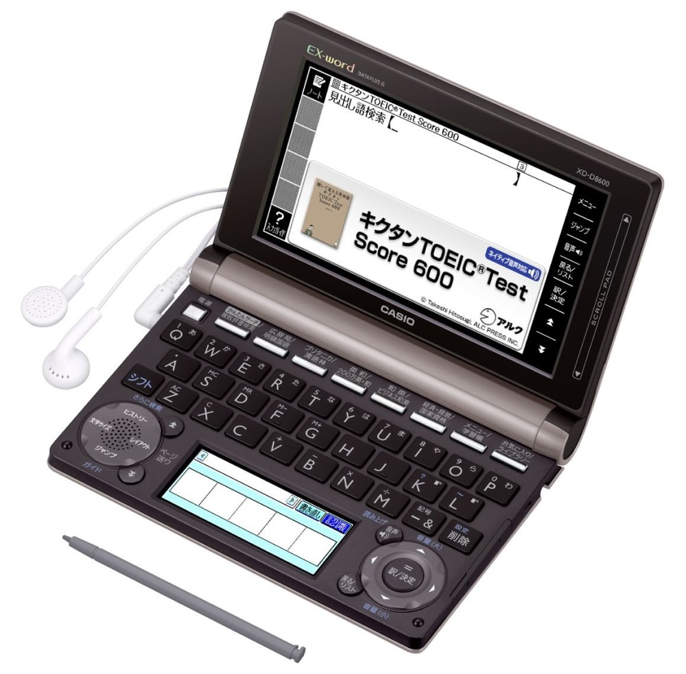 CASIO EX-word XD-D8600BN Dizionari Elettronici Giapponese Inglese Italiano