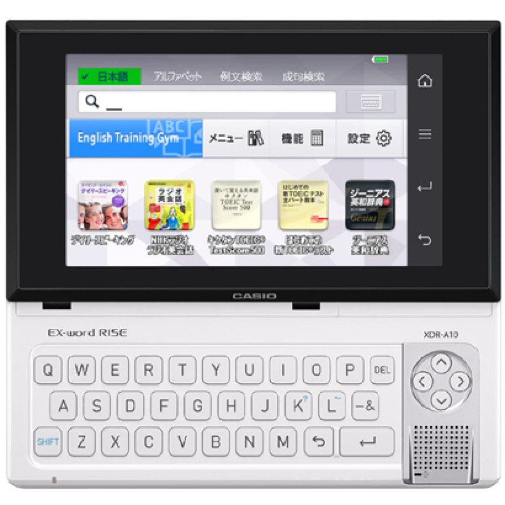CASIO EX-word Rise XDR-A10WE Japanese English Electronic Dictionary