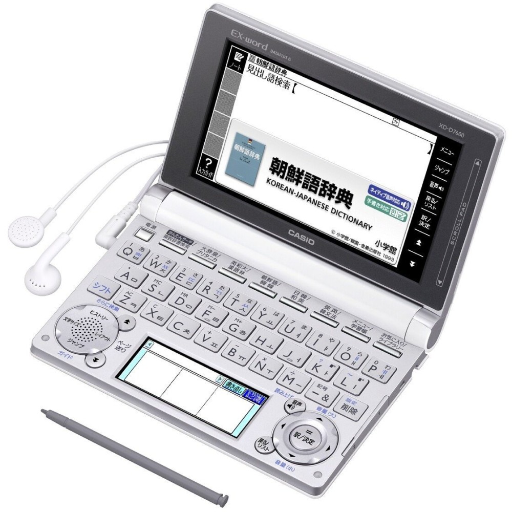 CASIO EX-word XD-D7600 Dizionari Elettronici Giapponese Inglese Italiano Coreano