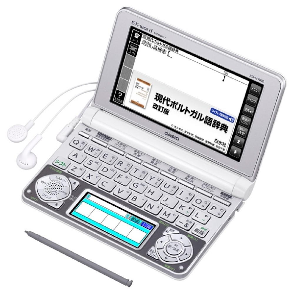 CASIO EX-word XD-N7800 Dizionari Elettronici Giapponese Inglese Italiano Portoghese