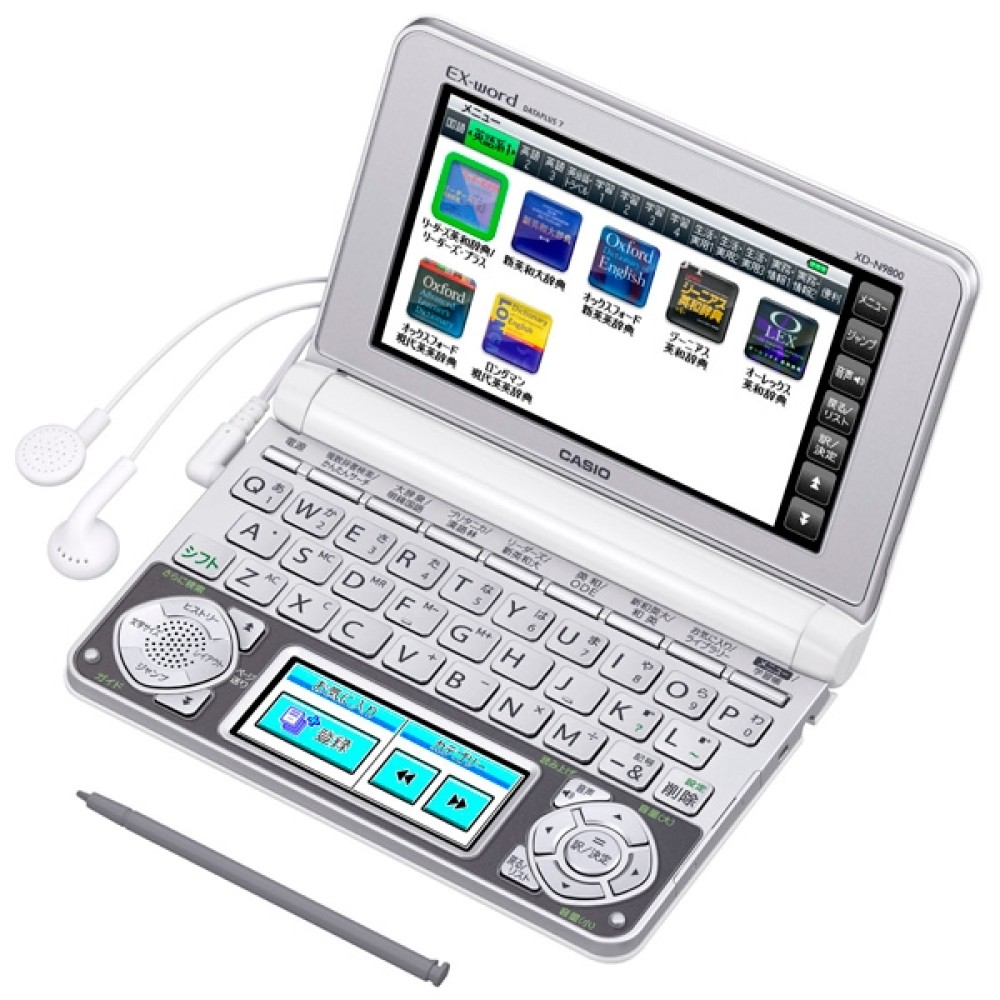 CASIO EX-word XD-N9800WE Dizionari Elettronici Giapponese Inglese Italiano
