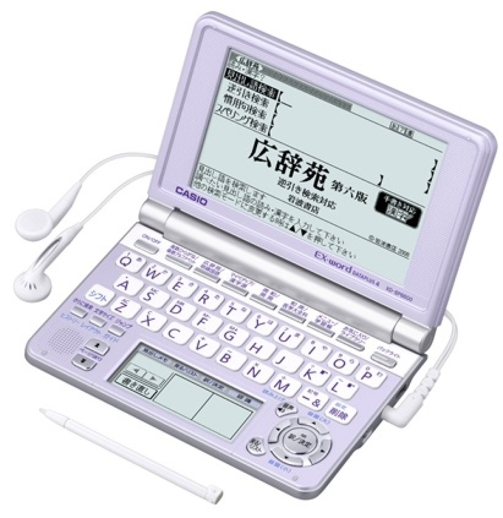 CASIO EX-word XD-SP6600BU Dizionari Elettronici Giapponese Inglese Italiano