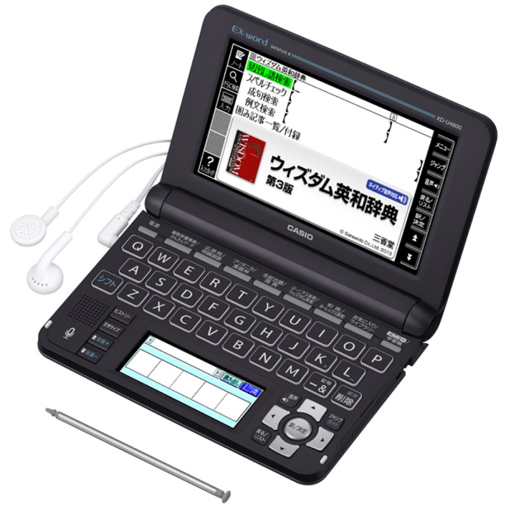 CASIO EX-word XD-U4800BK Dizionari Elettronici Giapponese Inglese Italiano