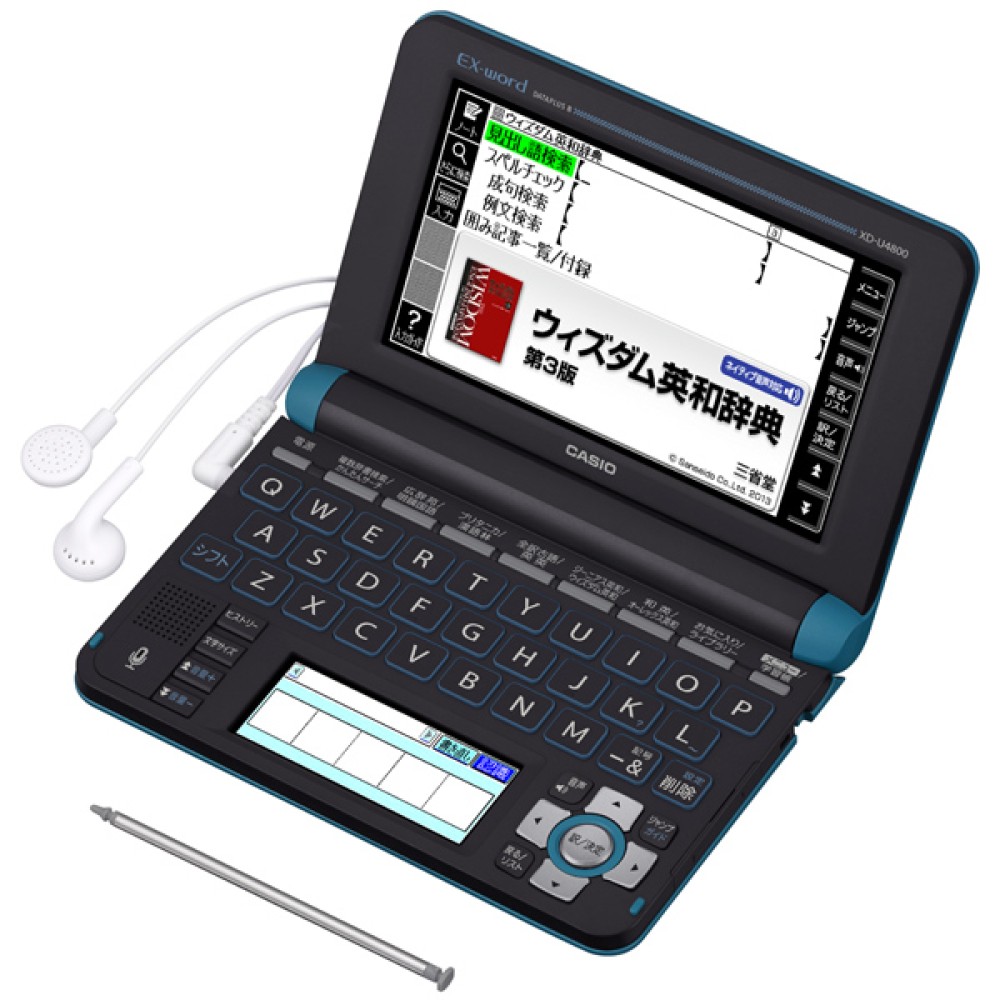 CASIO EX-word XD-U4800BU Dizionari Elettronici Giapponese Inglese Italiano