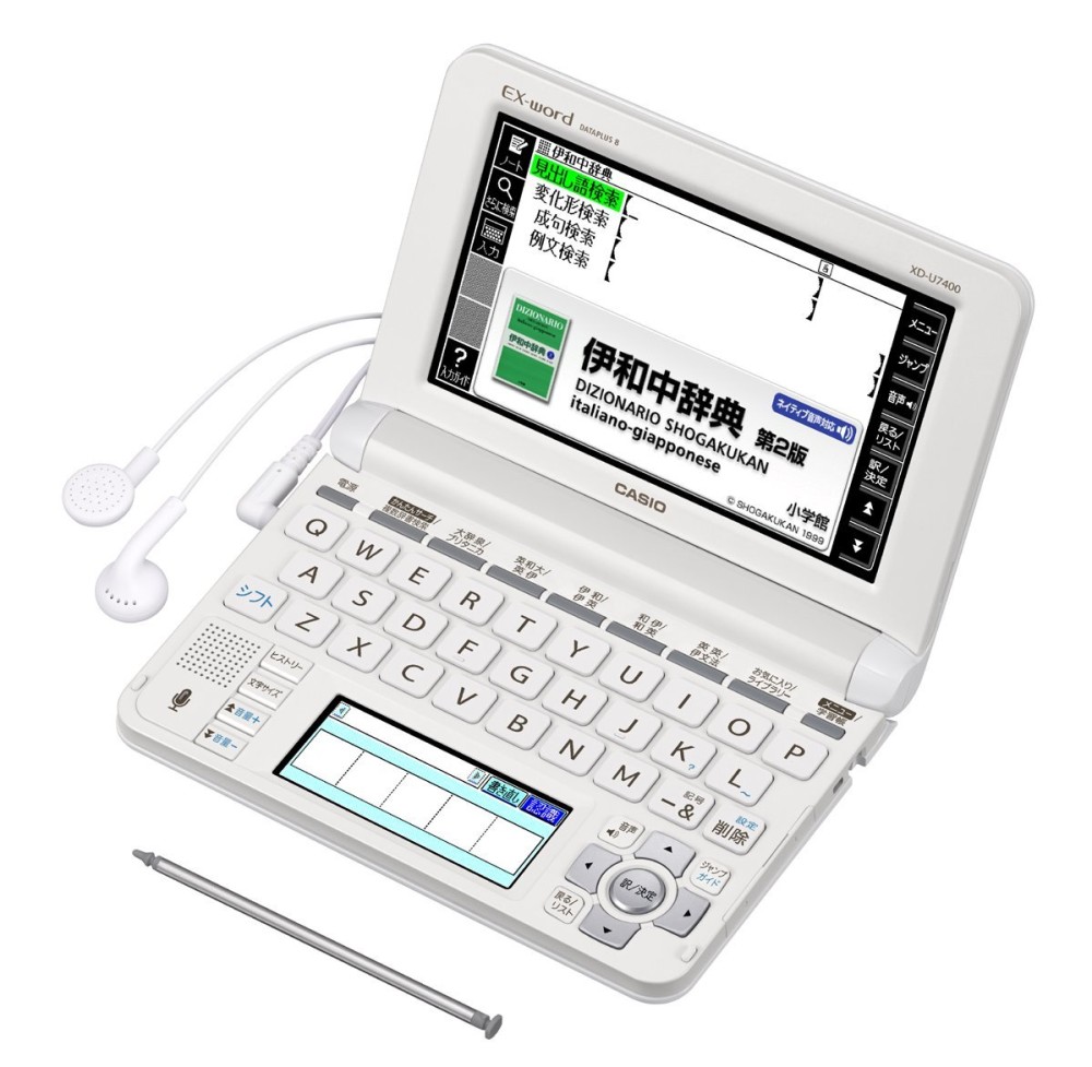 CASIO EX-word XD-U7400 Dizionari Elettronici Giapponese Inglese Italiano