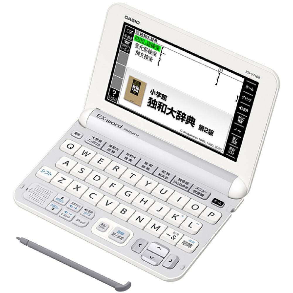 CASIO EX-word XD-Y7100 Dizionari Elettronici Giapponese Inglese Italiano Tedesco