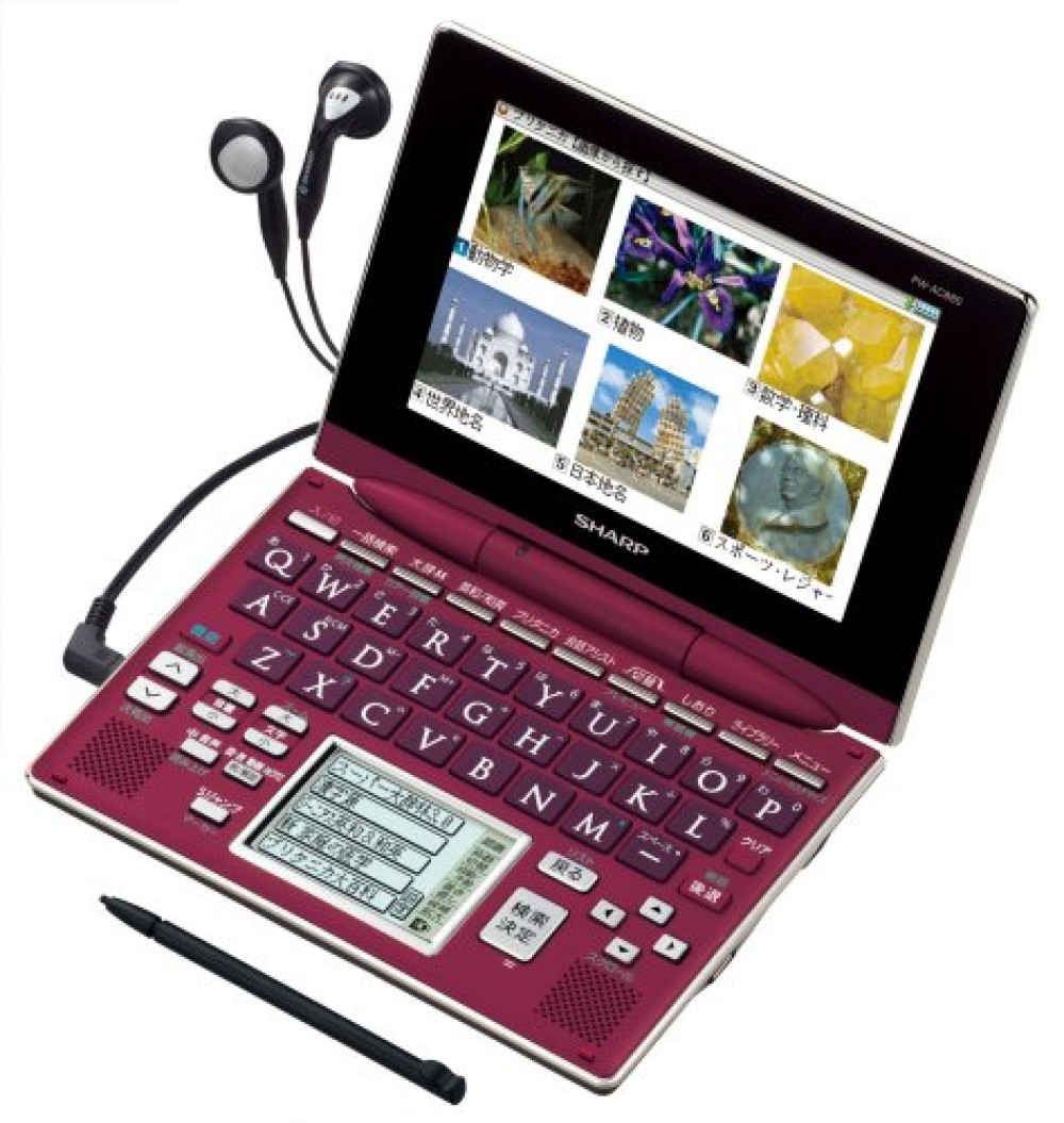 SHARP Brain PW-AC880-R Dizionari Elettronici Giapponese Inglese Italiano