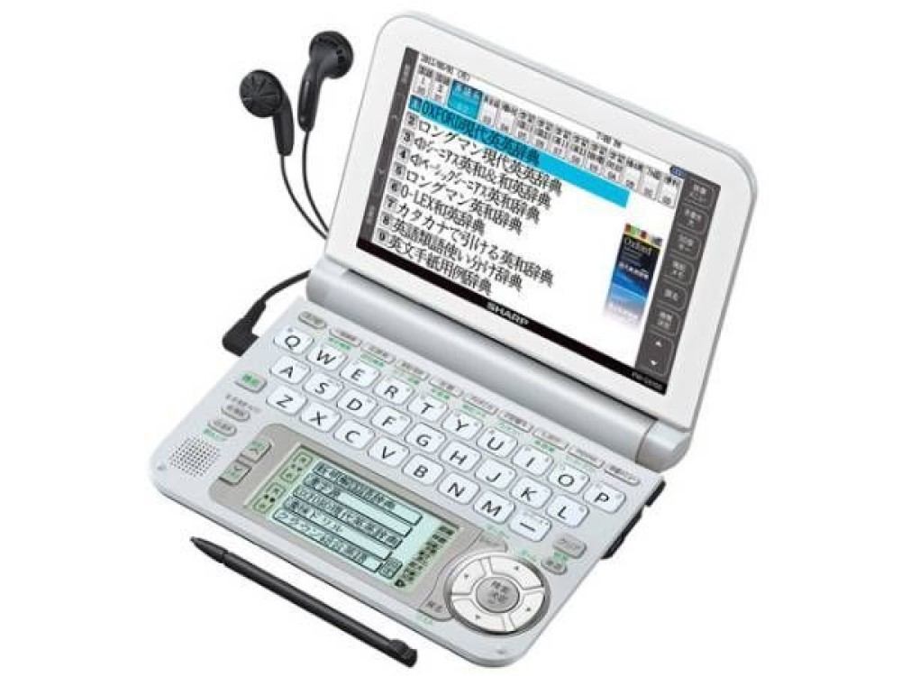 SHARP PW-G5100-W Dizionari Elettronici Giapponese Inglese Italiano